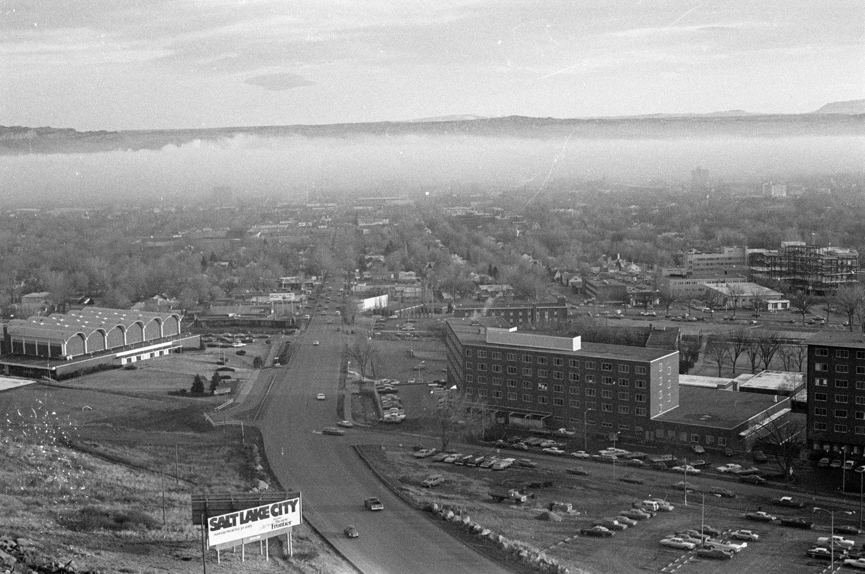 North 27th Street from Rims, 1976